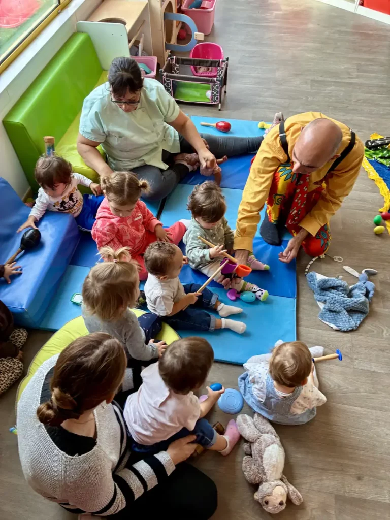 Les activités à la crèche de Saint-Victoret