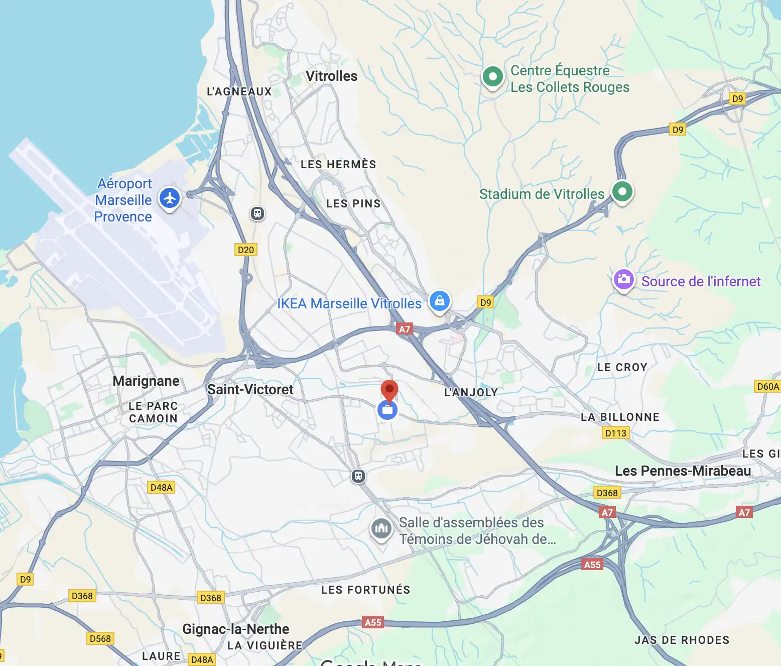 Trouver une place en crèche à Saint-Victoret avec Envole-Moi