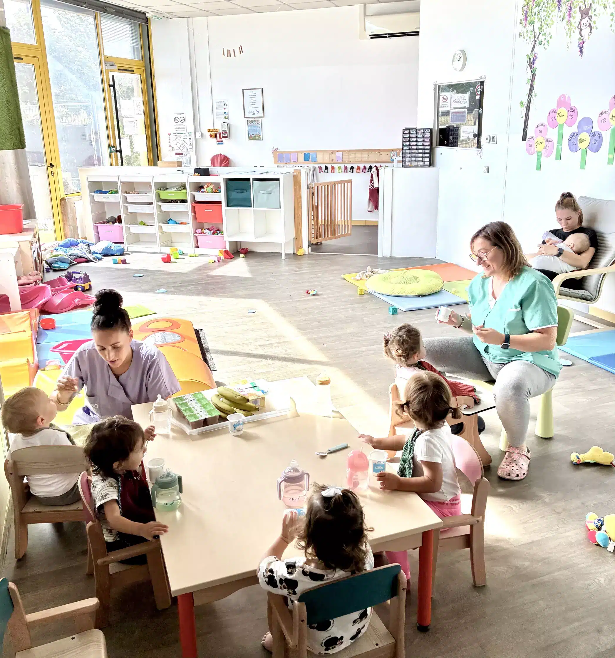 repas bio et locaux à la crèche de saint-victoret